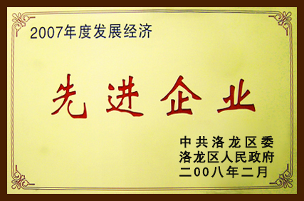 發(fā)展經(jīng)濟先進(jìn)企業(yè)